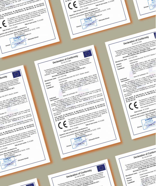ССК ТМ отримала СЕРТИФІКАТ відповідності на вентилятори у ЄВРОСОЮЗІ